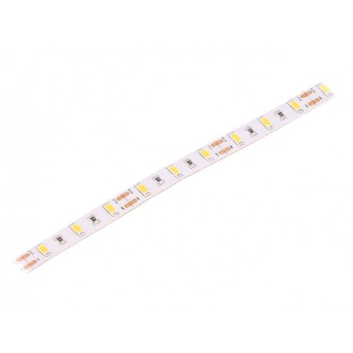 HH-S60F010-5630-12 WW WHITE PCB IP20; LED tape; white warm; 5630; 12V; LED/m: 60; 10mm; IP20; 18W/m; WISVA OPTOELECTRONICS
