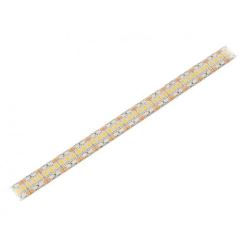 HH-S240F012-2835-12 WW WHITE PCB IP65A; LED tape; white warm; 2835; 12V; LED/m: 240; 12mm; IP65; 25W/m; WISVA OPTOELECTRONICS