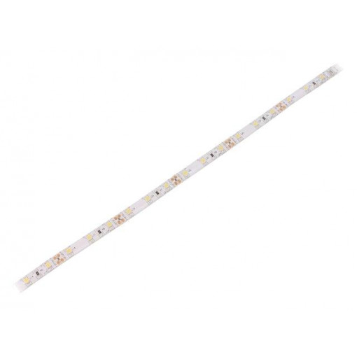 HH-S60F008-3528-12 NW WHITE PCB IP65; LED tape; white neutral; 3528; 12V; LED/m: 60; 8mm; IP65; 4.8W/m; WISVA OPTOELECTRONICS