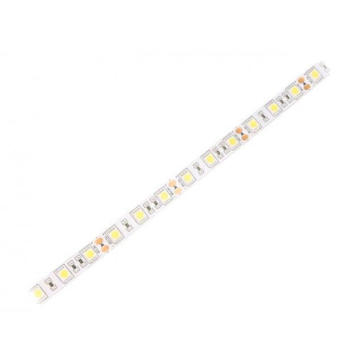 HH-S60F010-5050-12 NW WHITE PCB IP20; LED tape; white neutral; 5050; 12V; LED/m: 60; 10mm; IP20; 14.4W/m; WISVA OPTOELECTRONICS