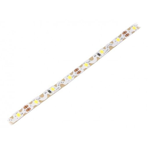 HH-S60F006-2835S CW WHITE PCB IP20; LED tape; white cold; 2835; 12V; LED/m: 60; 6mm; IP20; 4.8W/m; WISVA OPTOELECTRONICS