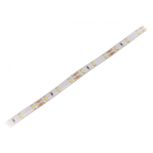 HH-S60F008-2835-12 CW WHITE PCB IP65; LED tape; white cold; 2835; 12V; LED/m: 60; 8mm; IP65; 12W/m; WISVA OPTOELECTRONICS