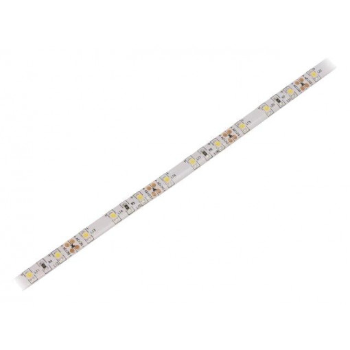 HH-S60F008-3528-12 CW WHITE PCB IP65A; LED tape; white cold; 3528; 12V; LED/m: 60; 8mm; IP65; 4.8W/m; WISVA OPTOELECTRONICS