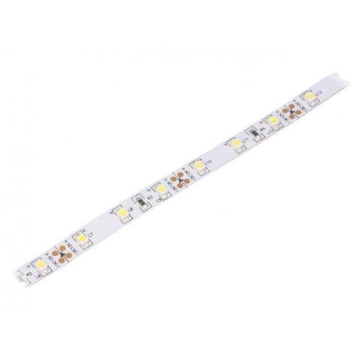 HH-S60F008-3528-12 CW WHITE PCB IP20; LED tape; white cold; 3528; 12V; LED/m: 60; 8mm; IP20; 4.8W/m; WISVA OPTOELECTRONICS