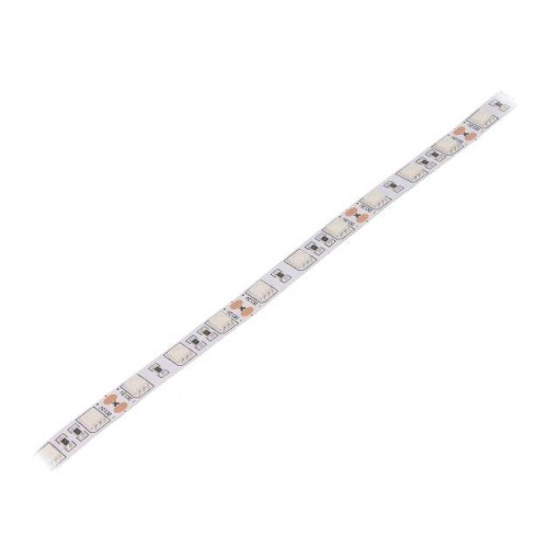 HH-S60F010-5050-12 GREEN WHITE PCB IP20; LED tape; green; 5050; 12V; LED/m: 60; 10mm; IP20; 14.4W/m; WISVA OPTOELECTRONICS