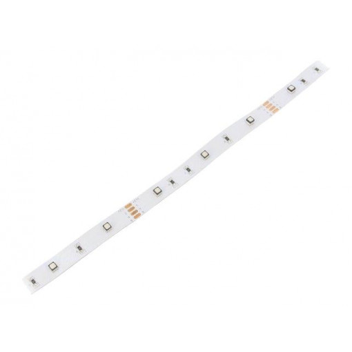 HH-SRGB30F010-3535-12 WHITE PCB IP20; LED tape; RGB; 3535; 12V; LED/m: 30; 10mm; IP20; 6W/m; WISVA OPTOELECTRONICS