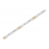 HH-SRGB48F010-5050-12 WHITE PCB IP20; LED tape; RGB; 5050; 12V; LED/m: 48; 10mm; IP20; 9W/m; WISVA OPTOELECTRONICS