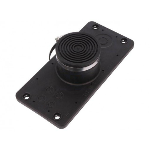 HIK-1-RST-TPE-V0; Multigate grommet; TPE (thermoplastic elastomer); black; IP65; HT HI TECH POLYMERS OY