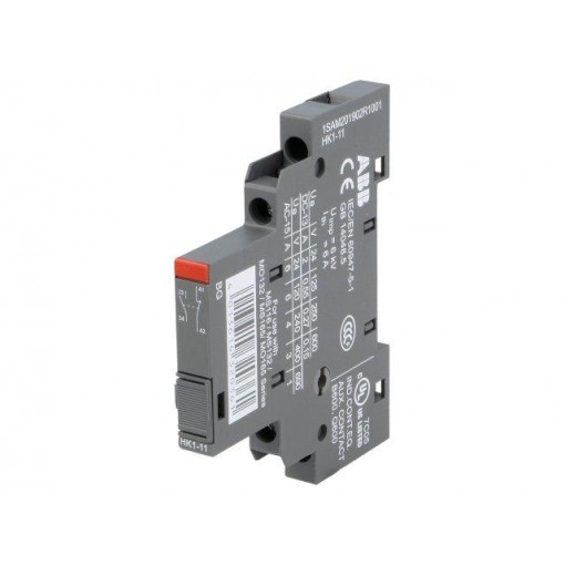 1SAM201902R1001; Auxiliary contacts; Auxiliary contacts: NO + NC; side; ABB 1SAM201902R1001; Auxiliary contacts; Auxiliary contacts: NO + NC; side; ABB