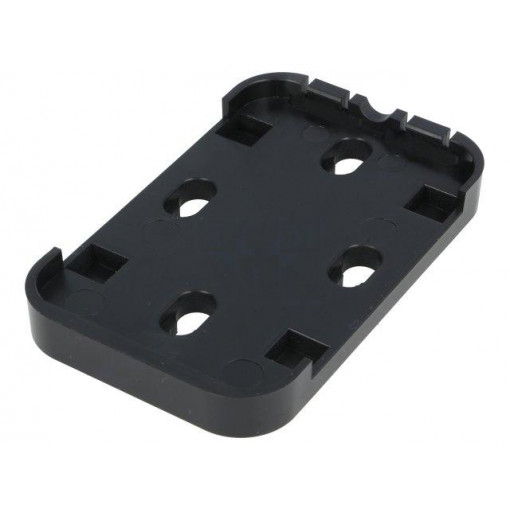 SNAP IN HOLDER, BLACK; Holder; 95x60mm; ABS; black; ELATEC SNAP IN HOLDER, BLACK; Holder; 95x60mm; ABS; black; ELATEC