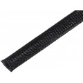 170-80250; Polyester conduit; Braid diameter: 10÷30,nom.25mm; black; L: 10m; HELLERMANNTYTON