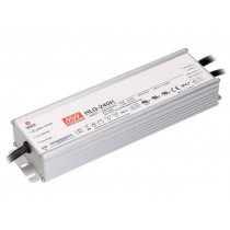 HLG-240H-48B; Power supply: switched-mode; LED; 240W; 48VDC; 5A; 90÷305VAC; IP67; MEAN WELL