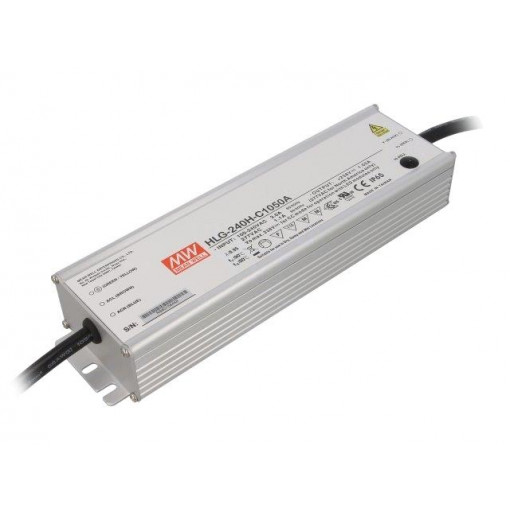 HLG-240H-C1050A; Power supply: switched-mode; LED; 250W; 119÷238VDC; 525÷1050mA; MEAN WELL