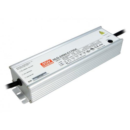 HLG-240H-C1750A; Power supply: switched-mode; LED; 250W; 71÷143VDC; 875÷1750mA; MEAN WELL
