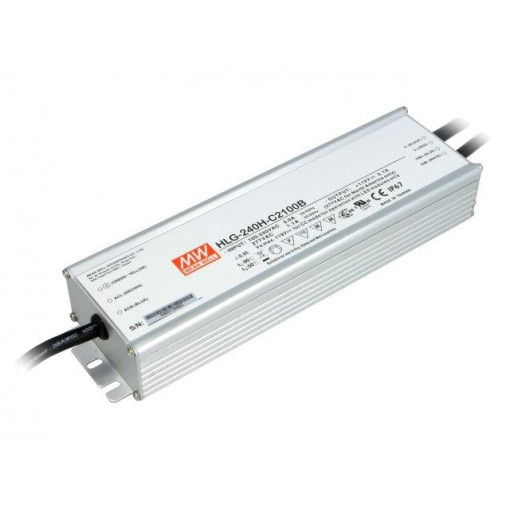 HLG-240H-C2100B; Power supply: switched-mode; LED; 250W; 59÷119VDC; 2100mA; IP67; MEAN WELL