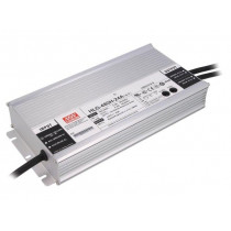 HLG-480H-24A; Power supply: switched-mode; LED; 480W; 24VDC; 20.4÷25.2VDC; IP65; MEAN WELL