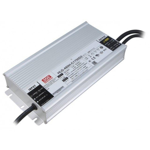 HLG-480H-C1750D2; Power supply: switched-mode; LED; 480W; 137÷274VDC; 1.75A; IP67; MEAN WELL