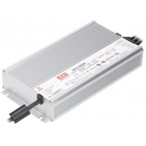 HLG-600H-54B; Power supply: switched-mode; LED; 604.8W; 54VDC; 11.2A; 90÷305VAC; MEAN WELL