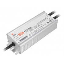 HLG-60H-30B; Power supply: switched-mode; LED; 60W; 30VDC; 2A; 90÷305VAC; IP67; MEAN WELL