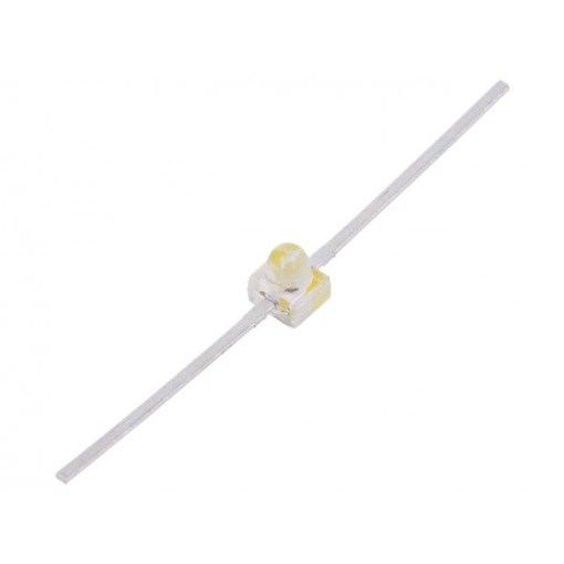 HLMA-QL00; LED; SMD; 2pin THT; amber; 500mcd; 2.21x2.08x2.44mm; 15°; 2÷2.6V; BROADCOM (AVAGO)