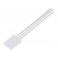 HLMP-0800; LED; rectangular; 5.46x2.41x8mm; bicolour; green/red; 2.1mcd; 65°; BROADCOM (AVAGO)