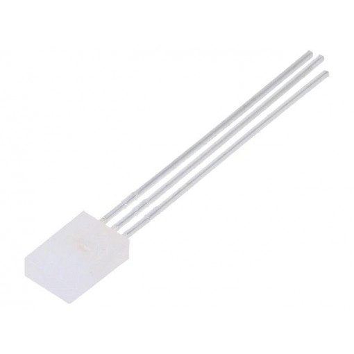 HLMP-0800; LED; rectangular; 5.46x2.41x8mm; bicolour; green/red; 2.1mcd; 65°; BROADCOM (AVAGO) HLMP-0800; LED; rectangular; 5.46x2.41x8mm; bicolour; green/red; 2.1mcd; 65°; BROADCOM (AVAGO)