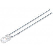 HLMP-1340; LED; 3mm; red; 35.2÷55mcd; 45°; Front: convex; BROADCOM (AVAGO) HLMP-1340; LED; 3mm; red; 35.2÷55mcd; 45°; Front: convex; BROADCOM (AVAGO)
