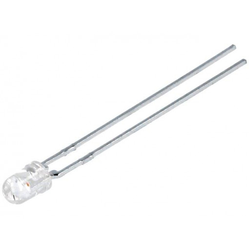HLMP-1340; LED; 3mm; red; 35.2÷55mcd; 45°; Front: convex; BROADCOM (AVAGO) HLMP-1340; LED; 3mm; red; 35.2÷55mcd; 45°; Front: convex; BROADCOM (AVAGO)