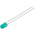 HLMP-1503; LED; 3mm; green; 1mcd; 60°; Front: convex; BROADCOM (AVAGO) HLMP-1503; LED; 3mm; green; 1mcd; 60°; Front: convex; BROADCOM (AVAGO)