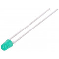 HLMP-1641; LED; 3mm; green; 1.6mcd; 60°; Front: convex; BROADCOM (AVAGO) HLMP-1641; LED; 3mm; green; 1.6mcd; 60°; Front: convex; BROADCOM (AVAGO)