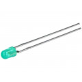 HLMP-1790; LED; 3mm; green; 1÷2.3mcd; 50°; Front: convex; BROADCOM (AVAGO) HLMP-1790; LED; 3mm; green; 1÷2.3mcd; 50°; Front: convex; BROADCOM (AVAGO)