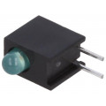 HLMP-1790-A00A2; LED; in housing; green; 3mm; No.of diodes: 1; 2mA; 50°; 1.9÷2.2V; BROADCOM (AVAGO)