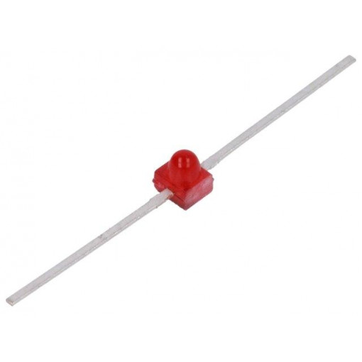 HLMP-6300; LED; 1.65mm; red; axial; 1÷10mcd; 90°; Front: convex; 1.5÷3V; THT; BROADCOM (AVAGO) HLMP-6300; LED; 1.65mm; red; axial; 1÷10mcd; 90°; Front: convex; 1.5÷3V; THT; BROADCOM (AVAGO)