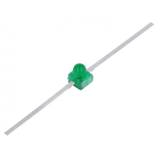 HLMP-6500; LED; 1.65mm; green; axial; 1÷7mcd; 90°; Front: convex; 2.1÷2.7V; THT; BROADCOM (AVAGO) HLMP-6500; LED; 1.65mm; green; axial; 1÷7mcd; 90°; Front: convex; 2.1÷2.7V; THT; BROADCOM (AVAGO)