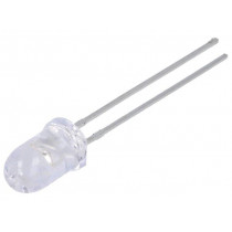 HLMP-CM1G-350DD; LED; 5mm; green; 27000÷59000mcd; 15°; 20mA; 2.8÷3.6V; Front: convex; BROADCOM (AVAGO)