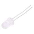 HLMP-EG3G-VX0DD; LED; 5mm; red; 4200÷9300mcd; 30°; 20mA; 1.8÷2.4V; Front: convex; BROADCOM (AVAGO)