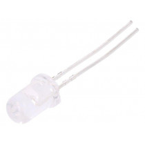 HLMP-EG3G-VX0DD; LED; 5mm; red; 4200÷9300mcd; 30°; 20mA; 1.8÷2.4V; Front: convex; BROADCOM (AVAGO)