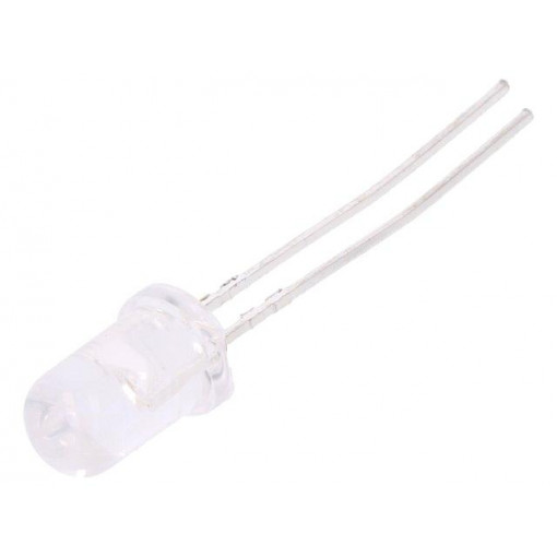 HLMP-EG3G-VX0DD; LED; 5mm; red; 4200÷9300mcd; 30°; 20mA; 1.8÷2.4V; Front: convex; BROADCOM (AVAGO)