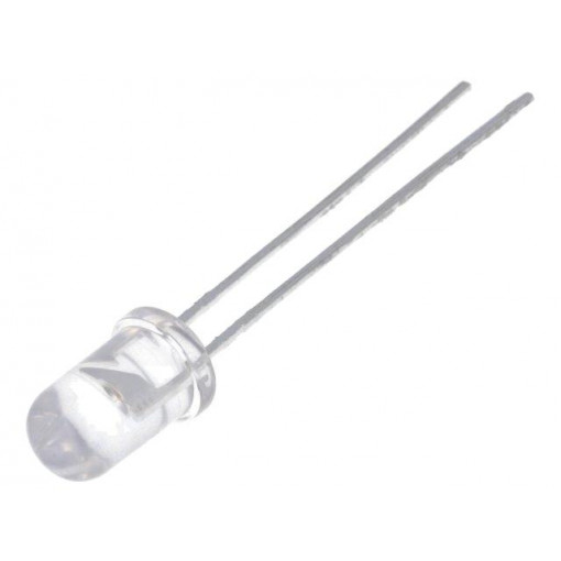 HLMP-EL3A-WXKDD; LED; 5mm; amber; 5500÷9300mcd; 30°; 20mA; 1.8÷2.4V; Front: convex; BROADCOM (AVAGO)