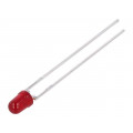 HLMP-K101; LED; 3mm; red; 22÷45mcd; 60°; Front: convex; BROADCOM (AVAGO) HLMP-K101; LED; 3mm; red; 22÷45mcd; 60°; Front: convex; BROADCOM (AVAGO)