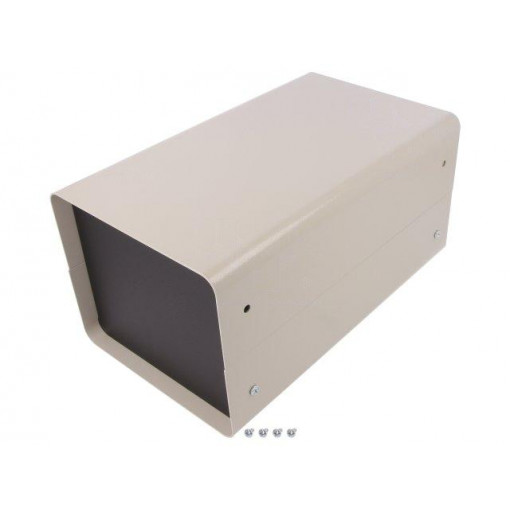1401A; Enclosure: with panel; vented; 1401; X: 152mm; Y: 254mm; Z: 127mm; HAMMOND 1401A; Enclosure: with panel; vented; 1401; X: 152mm; Y: 254mm; Z: 127mm; HAMMOND