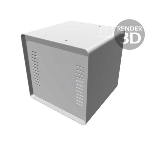 1401E; Enclosure: with panel; vented; 1401; X: 203mm; Y: 203mm; Z: 203mm; HAMMOND 1401E; Enclosure: with panel; vented; 1401; X: 203mm; Y: 203mm; Z: 203mm; HAMMOND