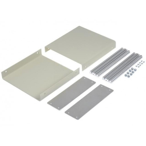 1402D; Enclosure: with panel; 1402; X: 180mm; Y: 185mm; Z: 61mm; aluminium; HAMMOND