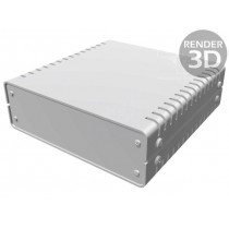 1402DV; Enclosure: with panel; vented; 1402; X: 180mm; Y: 185mm; Z: 61mm; HAMMOND 1402DV; Enclosure: with panel; vented; 1402; X: 180mm; Y: 185mm; Z: 61mm; HAMMOND