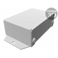 1411FBCBK; Enclosure: multipurpose; X: 56mm; Y: 81mm; Z: 28mm; with fixing lugs; HAMMOND