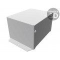 1411FBLBK; Enclosure: multipurpose; X: 102mm; Y: 127mm; Z: 76mm; 1411; aluminium; HAMMOND