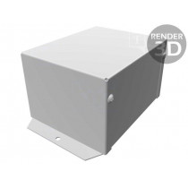 1411FBLBK; Enclosure: multipurpose; X: 102mm; Y: 127mm; Z: 76mm; 1411; aluminium; HAMMOND