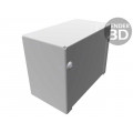 1411FU; Enclosure: multipurpose; X: 56mm; Y: 102mm; Z: 76mm; 1411; aluminium; HAMMOND
