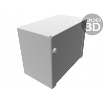 1411FU; Enclosure: multipurpose; X: 56mm; Y: 102mm; Z: 76mm; 1411; aluminium; HAMMOND