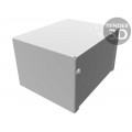 1411L; Enclosure: multipurpose; X: 102mm; Y: 127mm; Z: 76mm; 1411; aluminium; HAMMOND